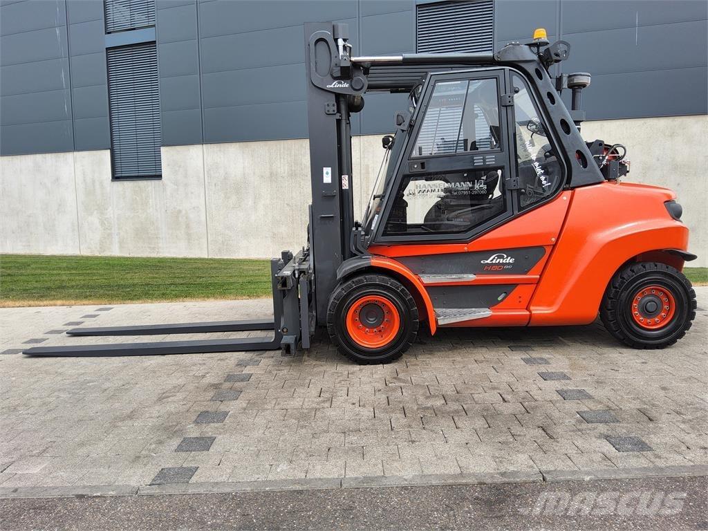 Linde H 80T/900/396 Empilhadores a gás