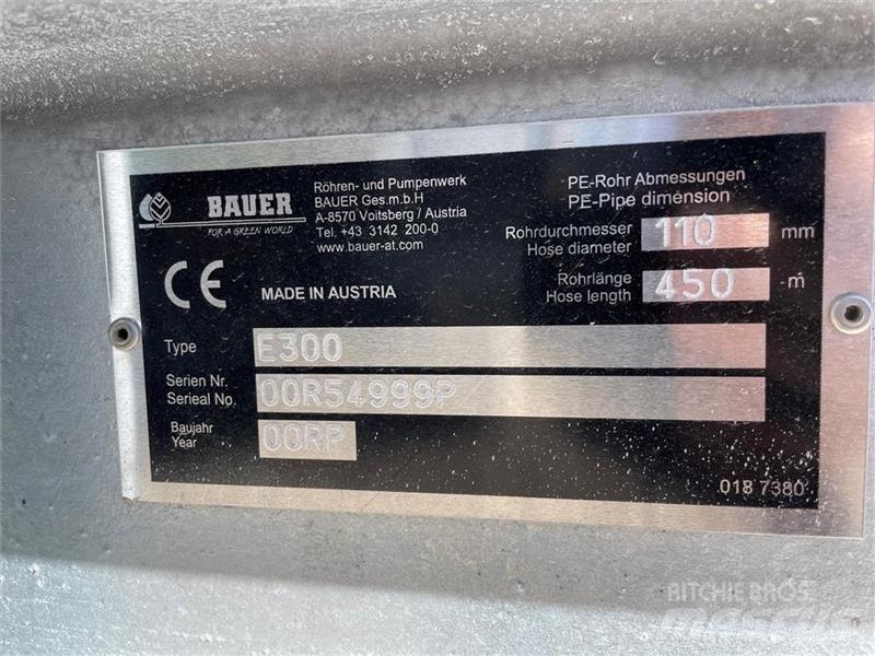 Bauer E 300 Sistemas de rega