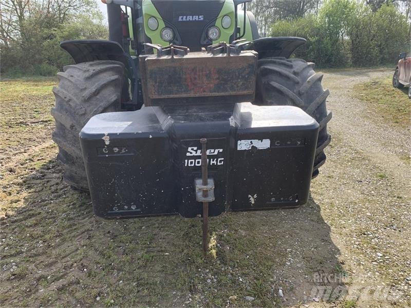  Suer 1000 kg. Pesos Frontais