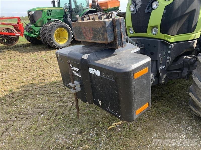  Suer 1000 kg. Pesos Frontais