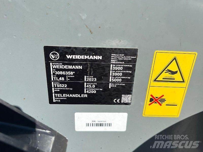 Weidemann T5522 Manipulador telescópico