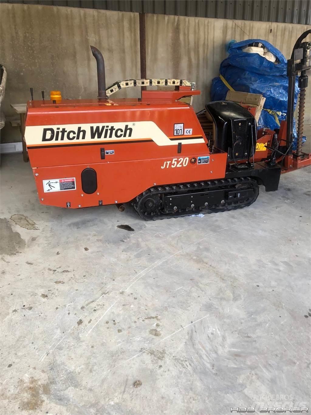 Ditch Witch JT520 Equipamentos de perfuração direcional horizontal