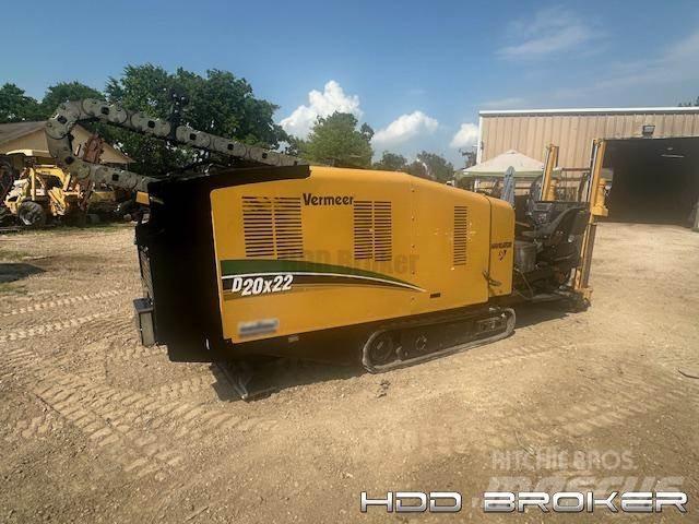 Vermeer D20x22 S3 Equipamentos de perfuração direcional horizontal