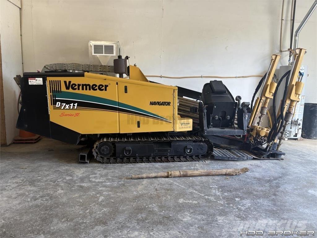 Vermeer D7x11 Series II Equipamentos de perfuração direcional horizontal