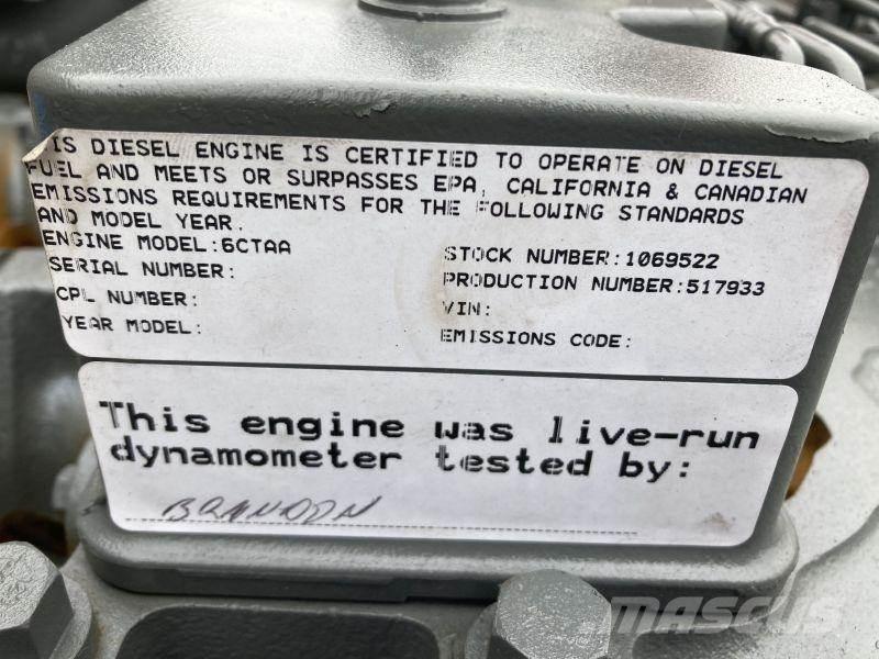 Cummins 6CT8.3 Motores