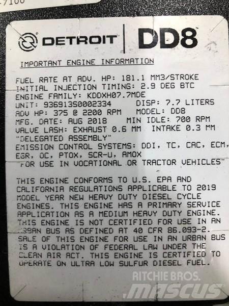 Detroit DD8 Motores