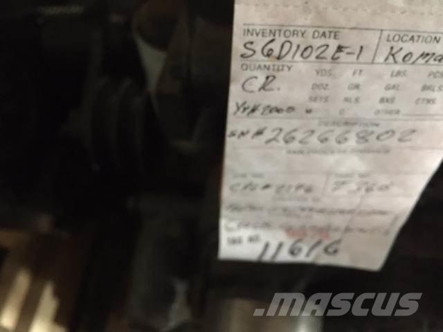 Komatsu SA6D102-1 Motores
