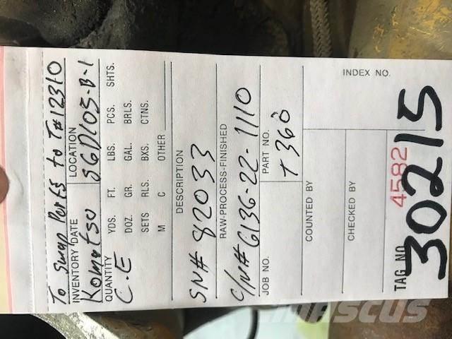 Komatsu SA6D105-1 Motores