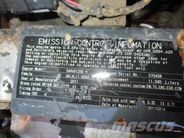 Komatsu SAA6D125E-5 Motores