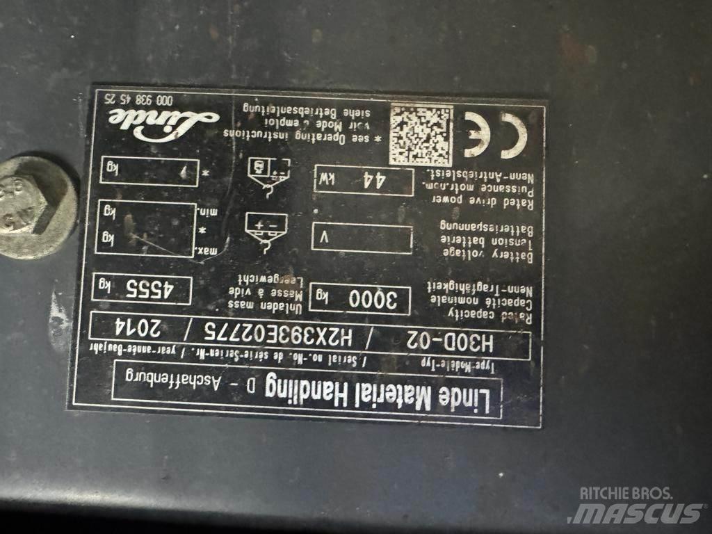 Linde H30D-02 Empilhadores Diesel