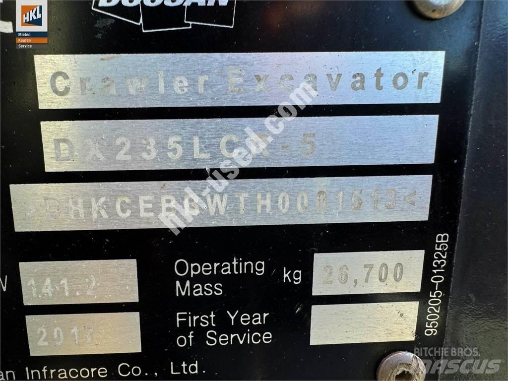 Doosan DX 235 LCR-5 Escavadeiras de esteiras