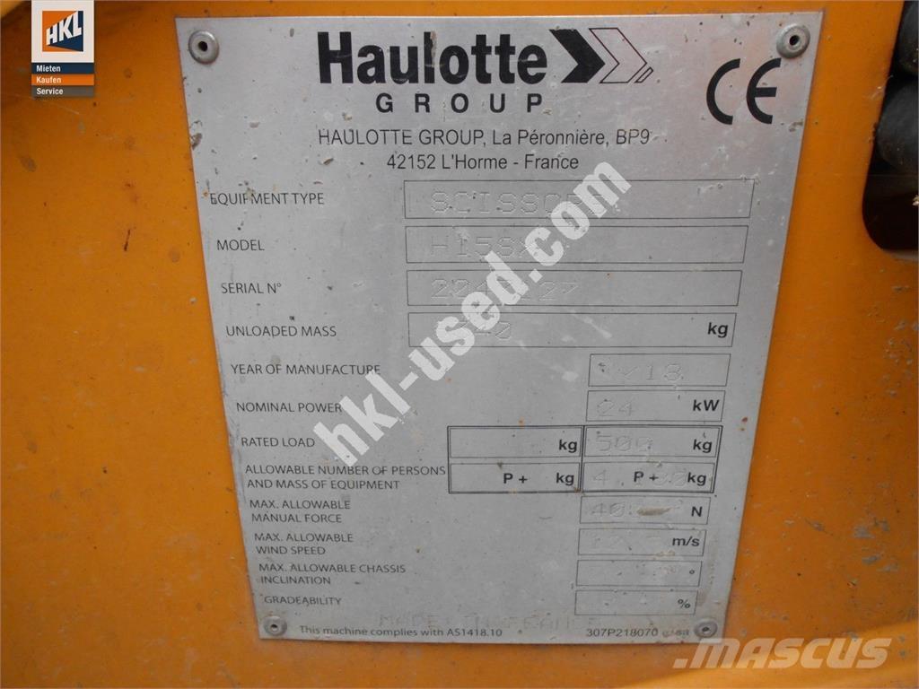 Haulotte H 15 SX Construção - Outros
