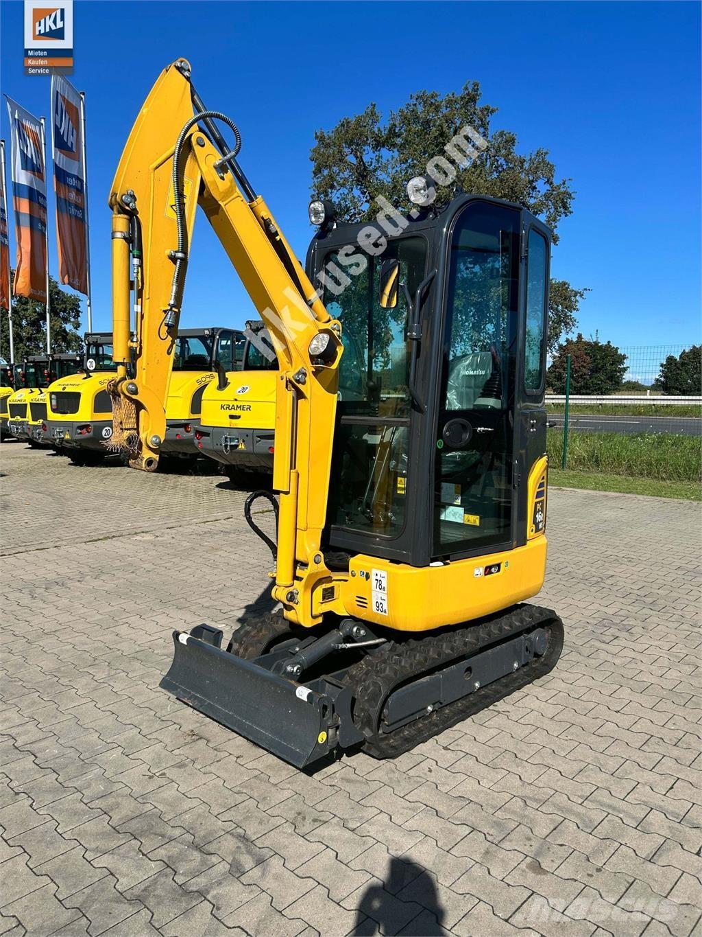 Komatsu PC 16 R-3HS Miniescavadeiras
