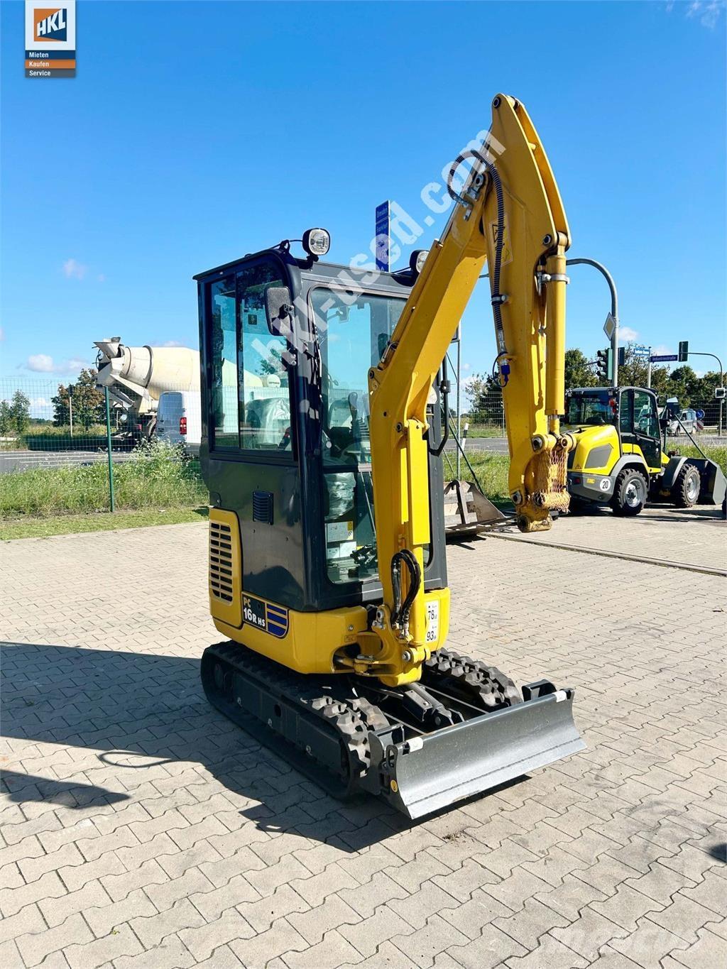 Komatsu PC 16 R-3HS Miniescavadeiras