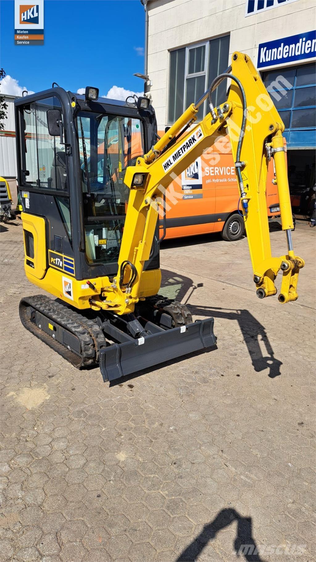 Komatsu PC 17 R-5 Miniescavadeiras