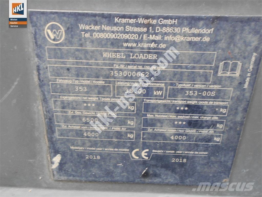 Kramer 5075 Carregadeiras de rodas