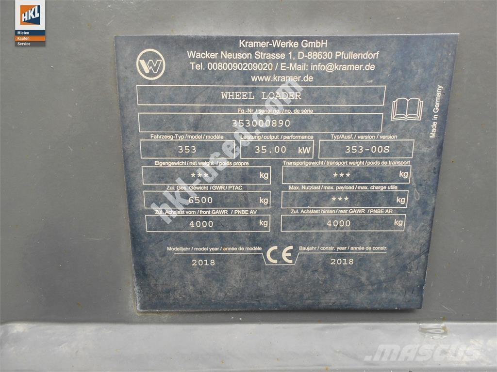 Kramer 5075 Carregadeiras de rodas