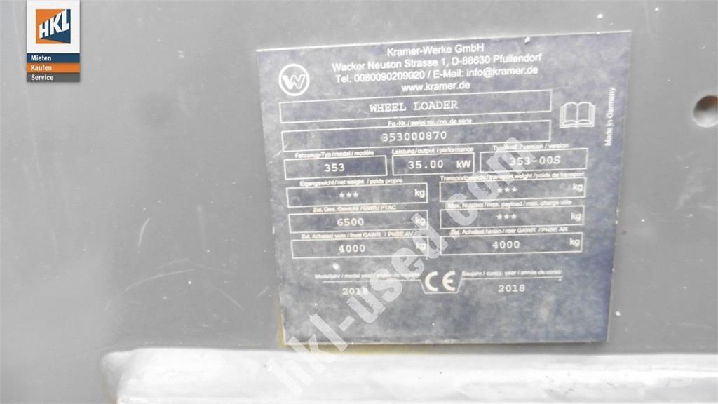 Kramer 5075 Carregadeiras de rodas