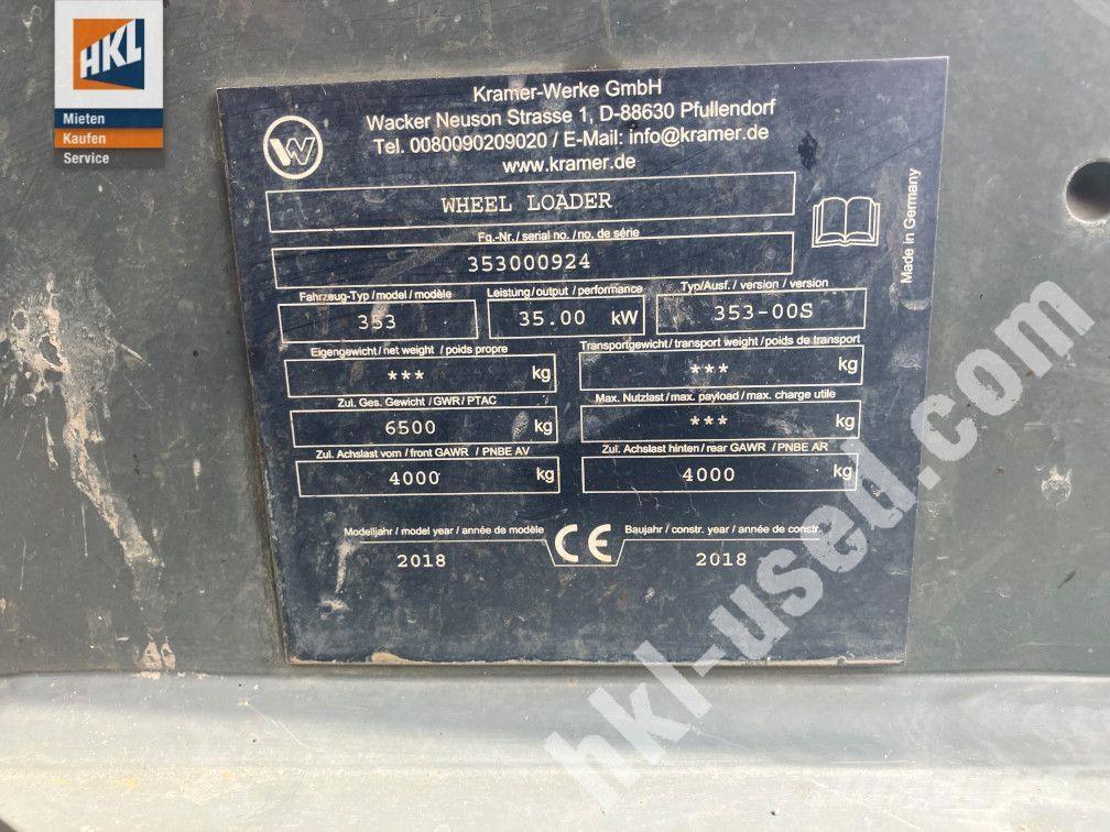 Kramer 5075 Carregadeiras de rodas