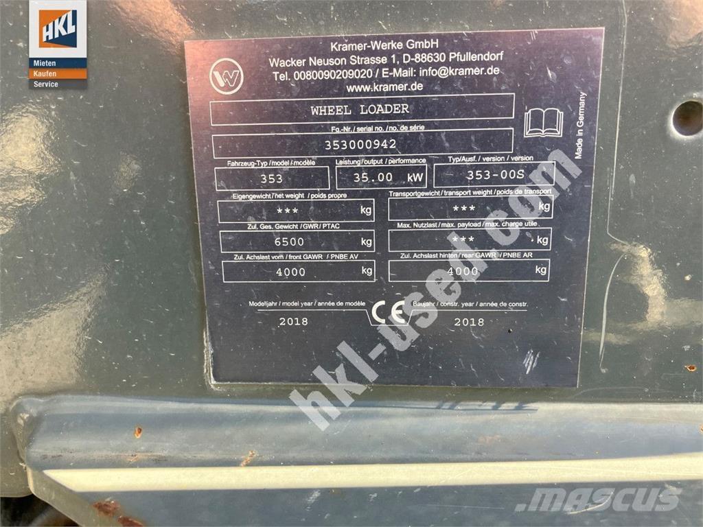 Kramer 5075 Carregadeiras de rodas