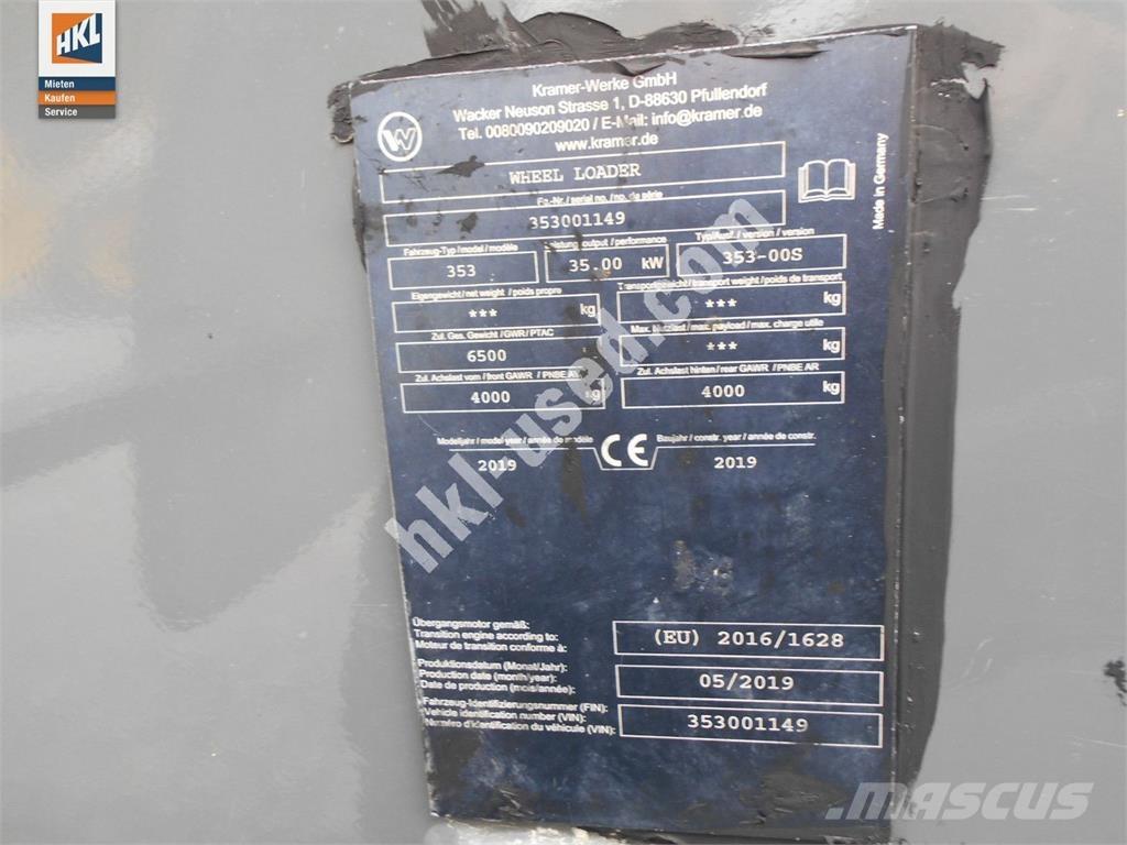 Kramer 5075 Carregadeiras de rodas