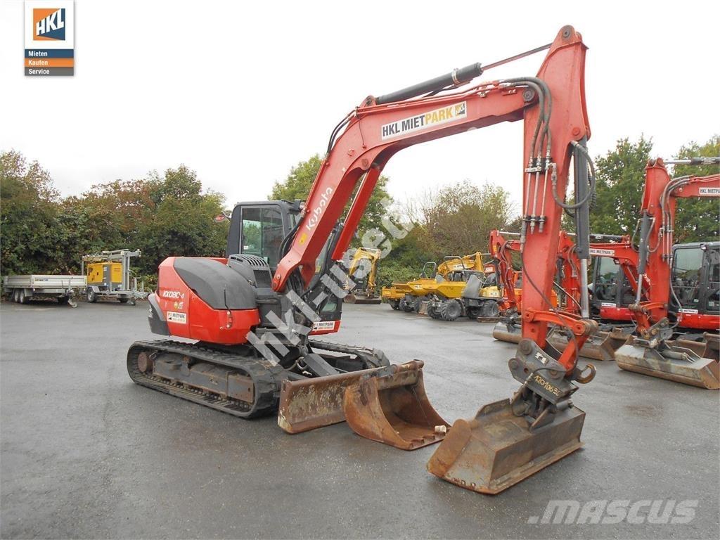 Kubota KX 080-4 Miniescavadeiras