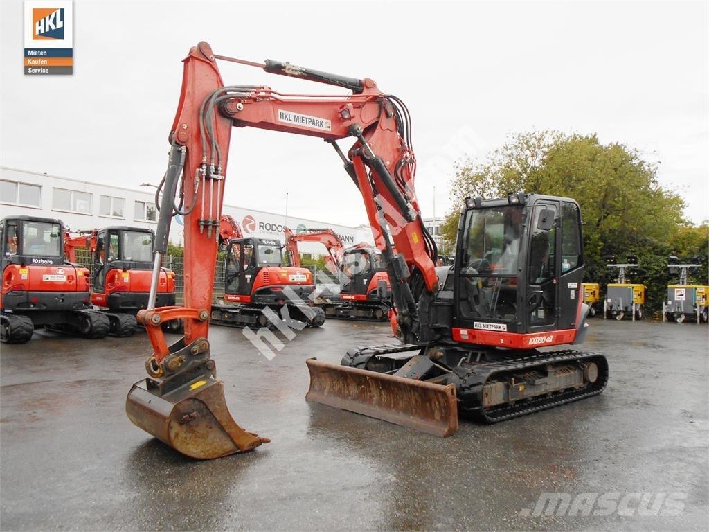 Kubota KX 080-4 Miniescavadeiras
