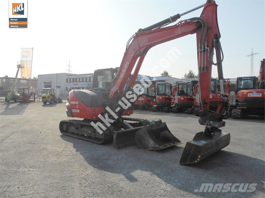 Kubota KX 080-4 Miniescavadeiras