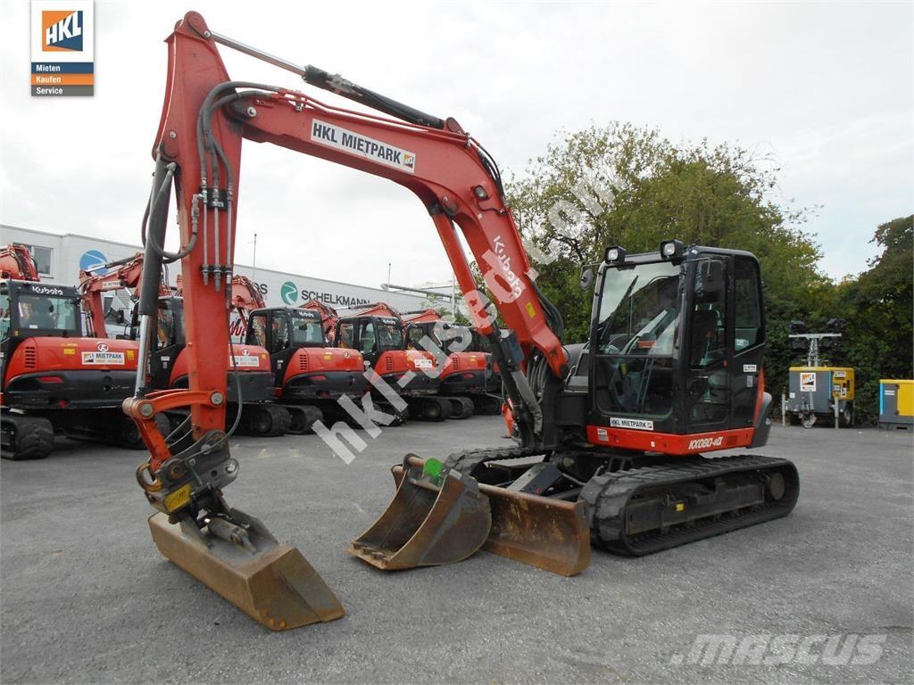Kubota KX 080-4 Miniescavadeiras