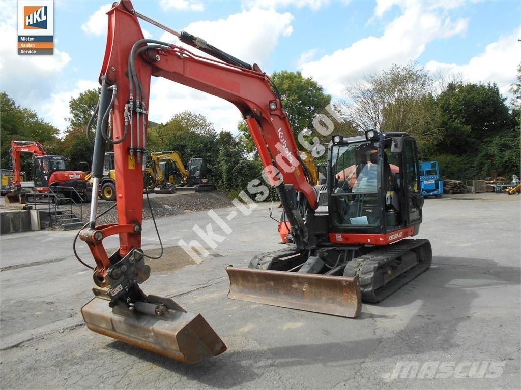 Kubota KX 080-4 Miniescavadeiras