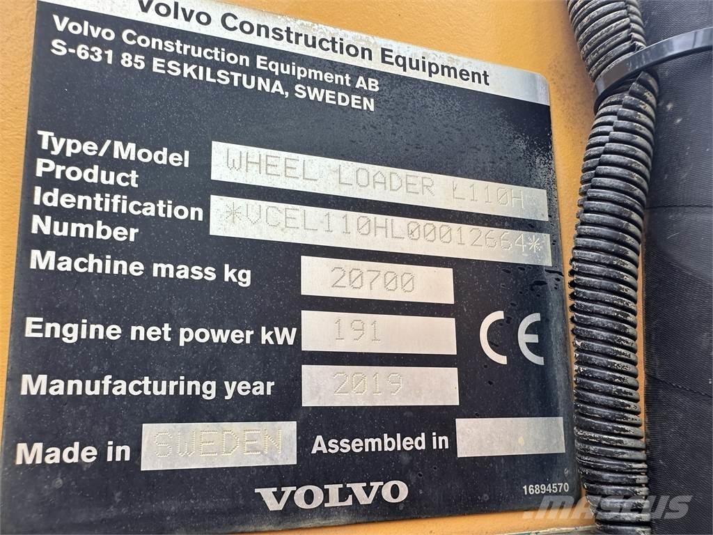 Volvo L110H Carregadeiras de rodas