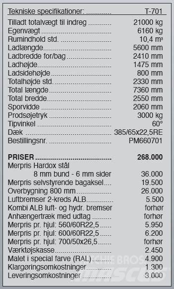 Pronar T-701 Espaços verdes - Outros
