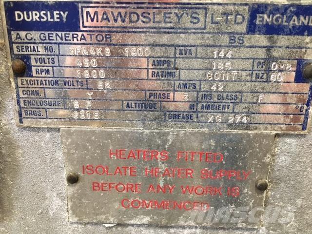  144 kVA Mawdsley Generator Outros Geradores