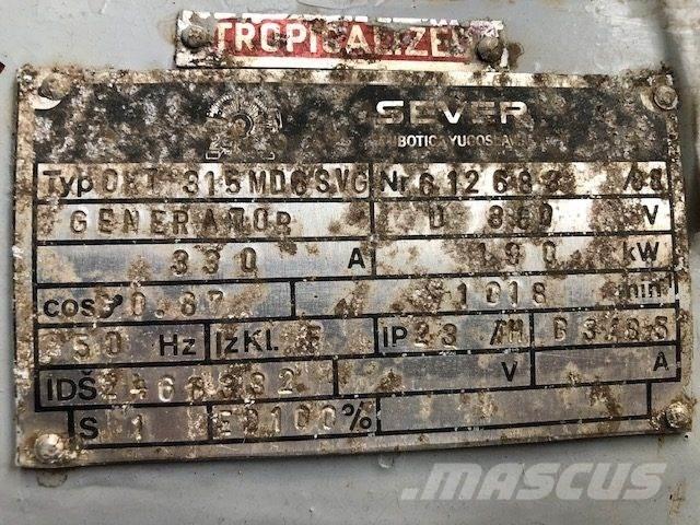  190 kW Sever E-Motor Motores