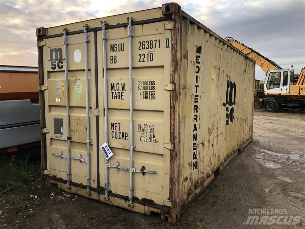  20FT Container Contentores de armazenamento