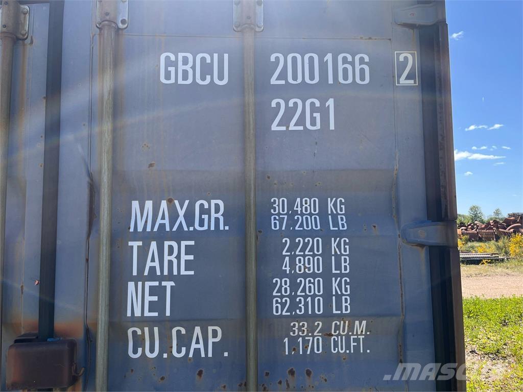  20FT Container Contentores de armazenamento
