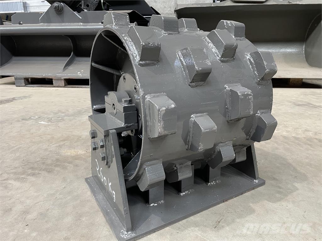  450 mm kompaktorhjul Cilindros Compactadores de pneus