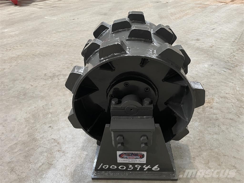  450 mm kompaktorhjul Cilindros Compactadores de pneus