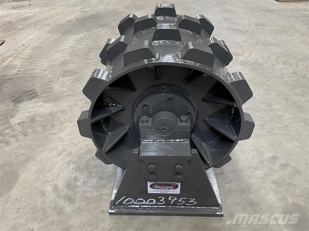  450 mm kompaktorhjul Cilindros Compactadores de pneus
