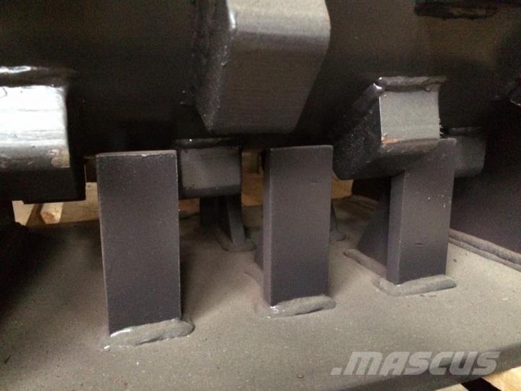  450 mm Kompaktorhjul Cilindros Compactadores de pneus