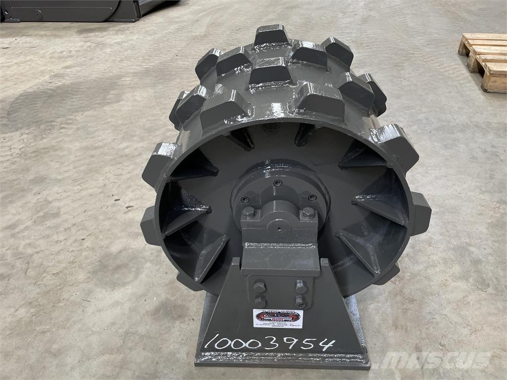  470 mm kompaktorhjul Cilindros Compactadores de pneus