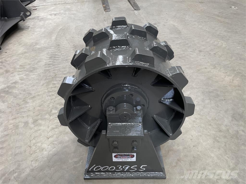  470 mm kompaktorhjul Cilindros Compactadores de pneus