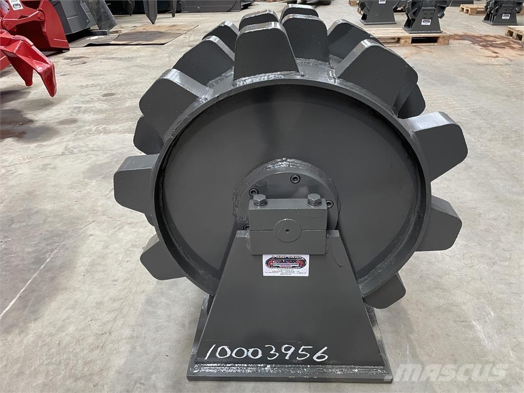 570 mm kompaktorhjul Cilindros Compactadores de pneus