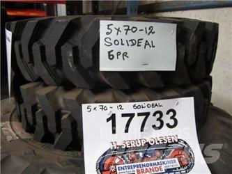  5X70-12 Solideal dæk - 2 stk. Pneus