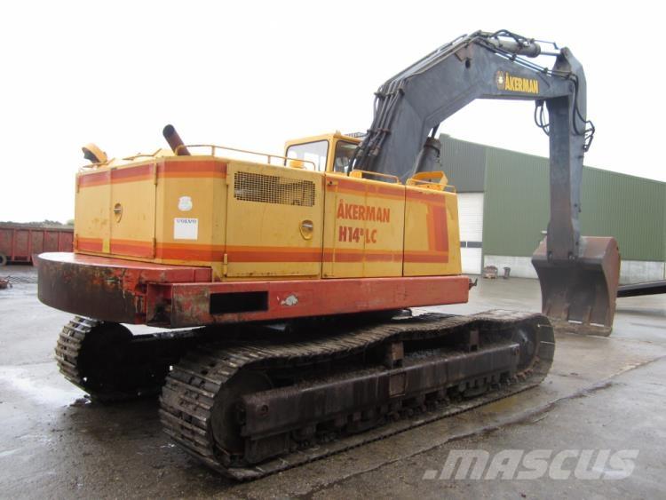 Åkerman H14BLC til ophug Escavadeiras de esteiras