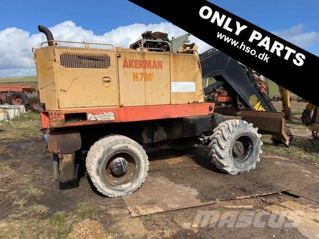 Åkerman H7Mc til ophug Escavadeiras de esteiras
