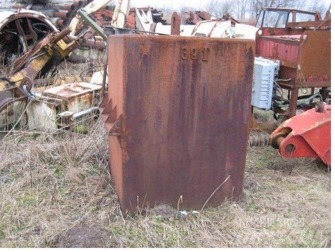  Ballastvægt 1 stk. - 3900 kg Peças e equipamento de gruas