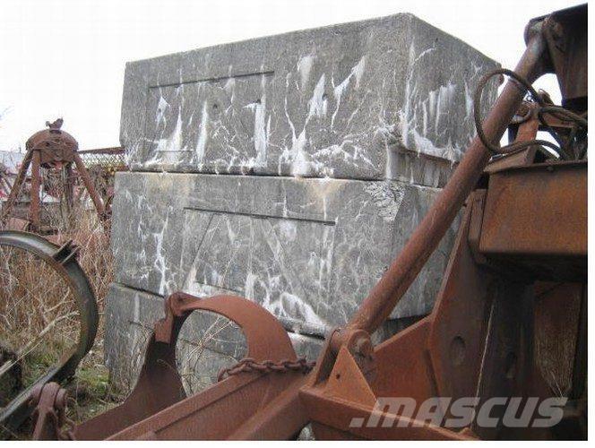  Ballastvægte 3 stk. - 3500 kg Peças e equipamento de gruas