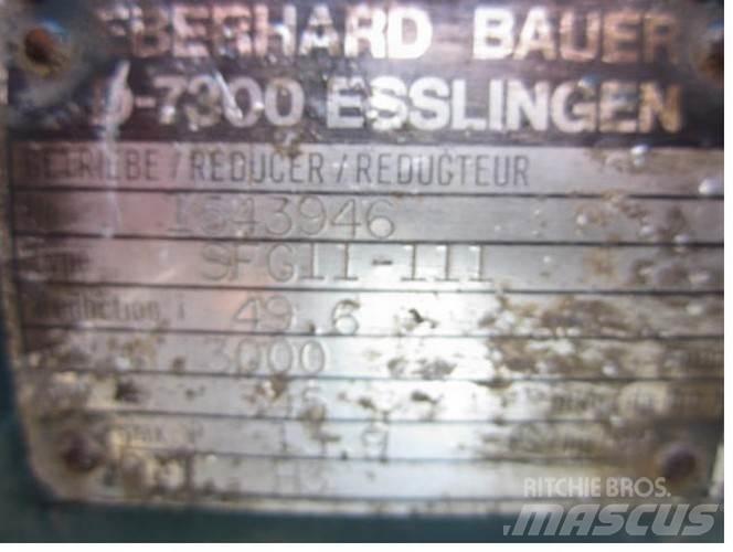 Bauer gear Type SFG11-111 Caixas de velocidades