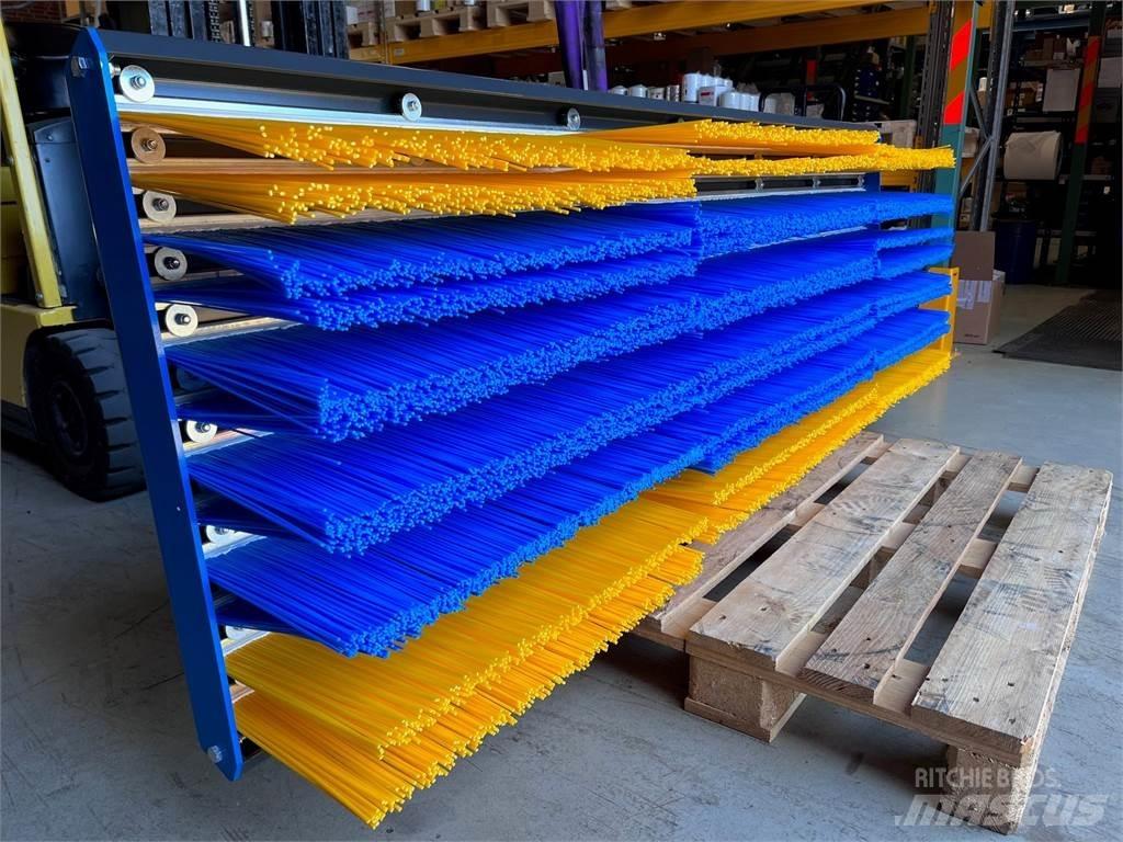  Børstesæt 2400 mm kost Lâminas de neve e arados